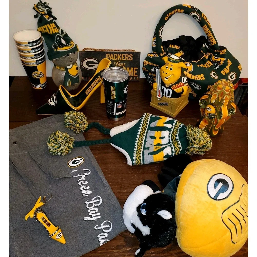 Green Bay Packers Fans Welcome Sign – NFL Licensed Wall Decor, Rope Hanger 5x10